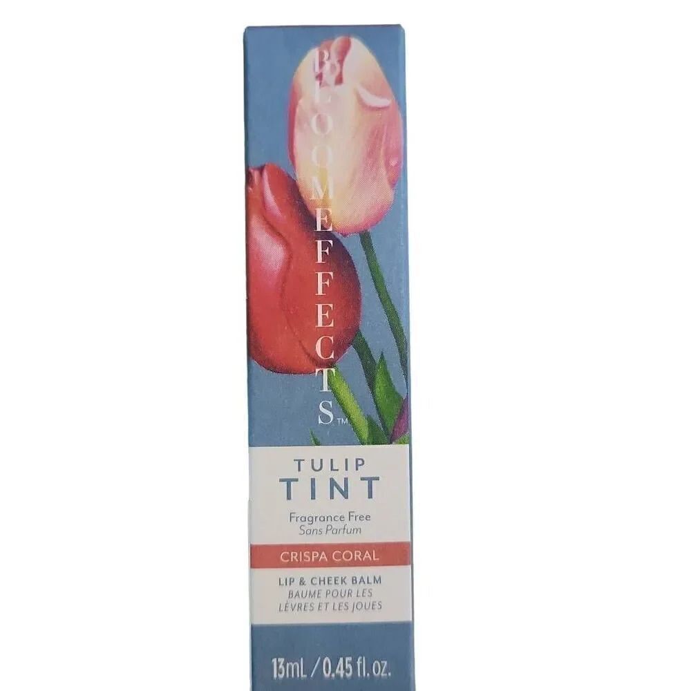 Bloomeffects Tulip Tint Lip & Cheek Balm in Crispa Coral